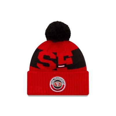 San Francisco 49ers Gorra | New Era NFL Alternate Cold Weather Sport Knit Beanie Mexico - Negros